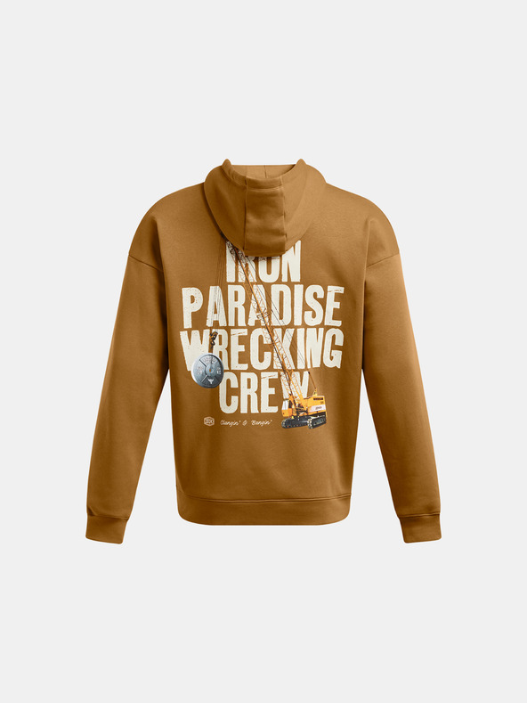 Under Armour Sweatshirt Under Armour Pjt Rck Icon Flc Hdy-YLW