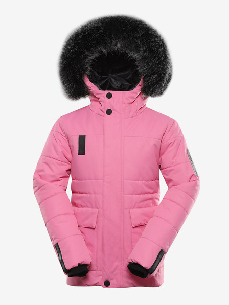 ALPINE PRO Geaca roz fetita cu membrana PTX Alpine Pro Werdo