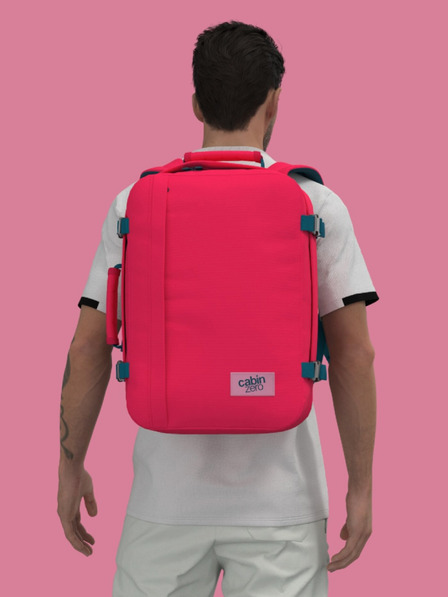 CabinZero Rucsac roșu CabinZero Classic 36L Miami magenta