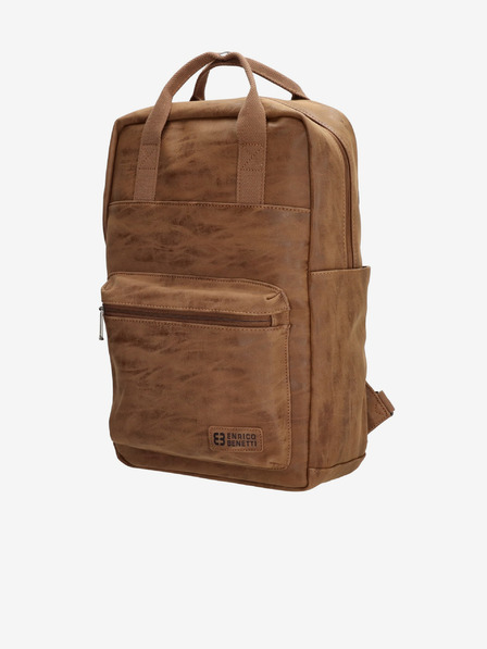 Enrico Benetti Rucsac Enrico Benetti Rotterdam 13" Notebook Backpack Camel