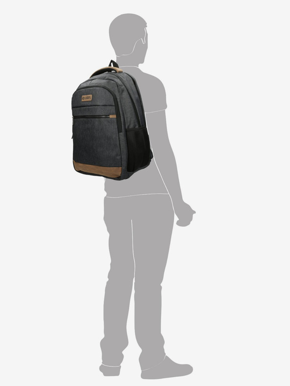 Enrico Benetti München 17" Notebook Grey Rucsac