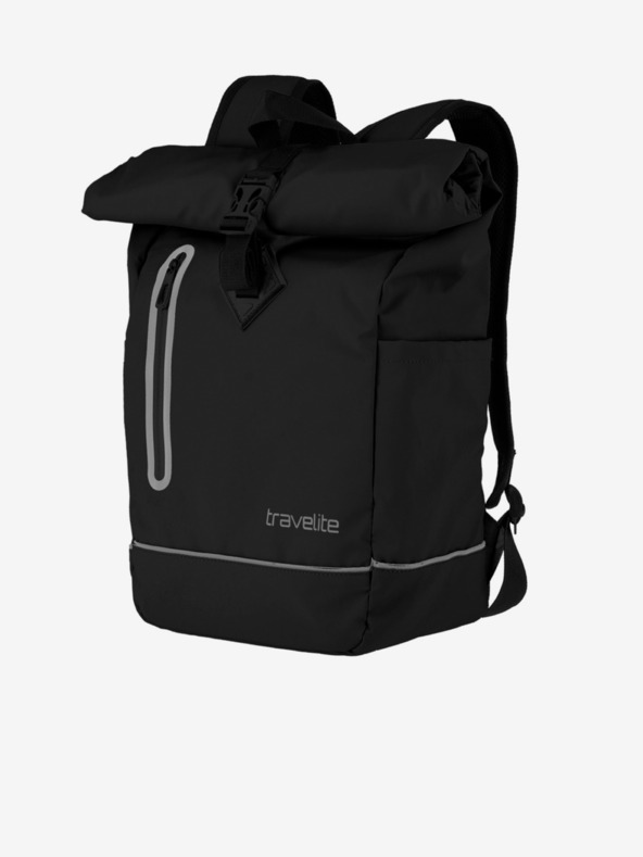 Travelite Basics Roll-up Plane Black Rucsac