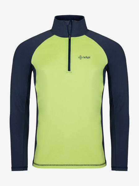 Kilpi Tricou termic albastru-verde pentru bărbați cu guler înalt Kilpi WILLIE