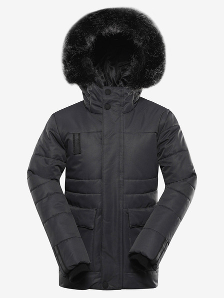 ALPINE PRO Jachetă gri pentru fată cu membrană PTX Alpine Pro Werdo