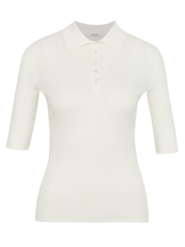 Orsay Tricou crem cu mânecă scurtă pentru femei ORSAY