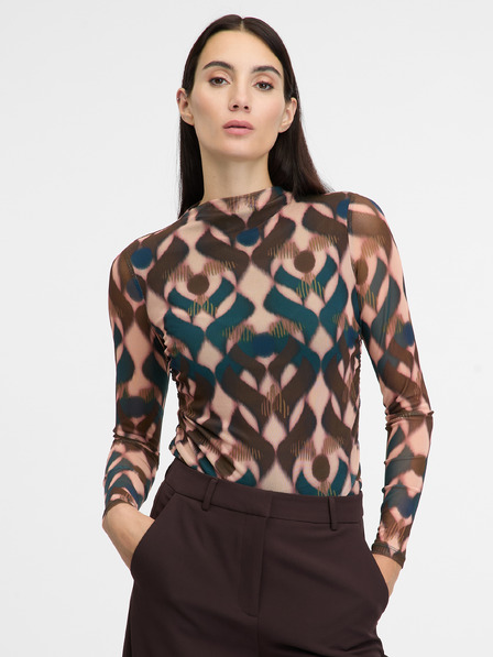 Orsay Tricou maro cu mânecă lungă pentru femei ORSAY