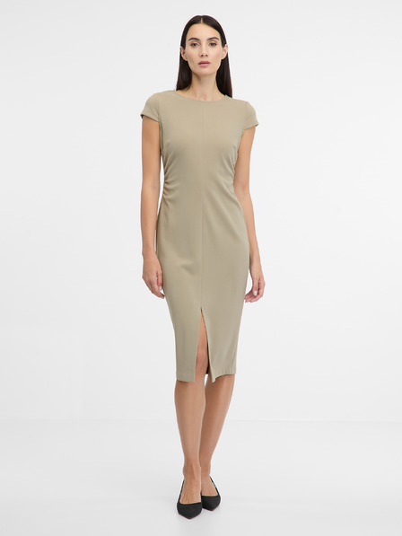 Orsay Rochie midi de dama bej ORSAY