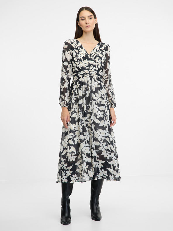 Orsay Rochie maxi neagră pentru femei ORSAY