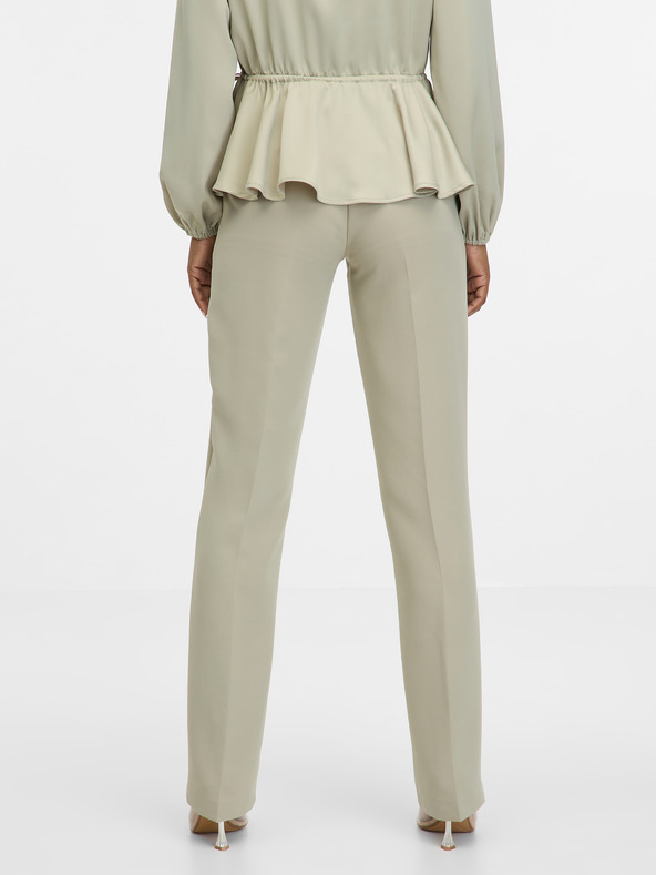 Orsay Pantaloni de damă kaki ORSAY