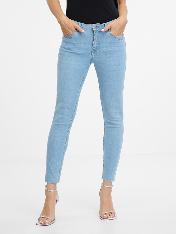 Orsay Blugi skinny fit albastru deschis pentru femei ORSAY