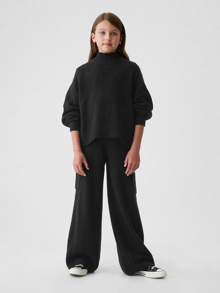 GAP Pantaloni cargo tricotați pentru copii CashSoft GAP