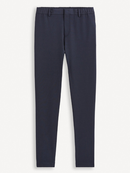Celio Pantaloni cropped albastru închis pentru bărbați Celio Coseverin