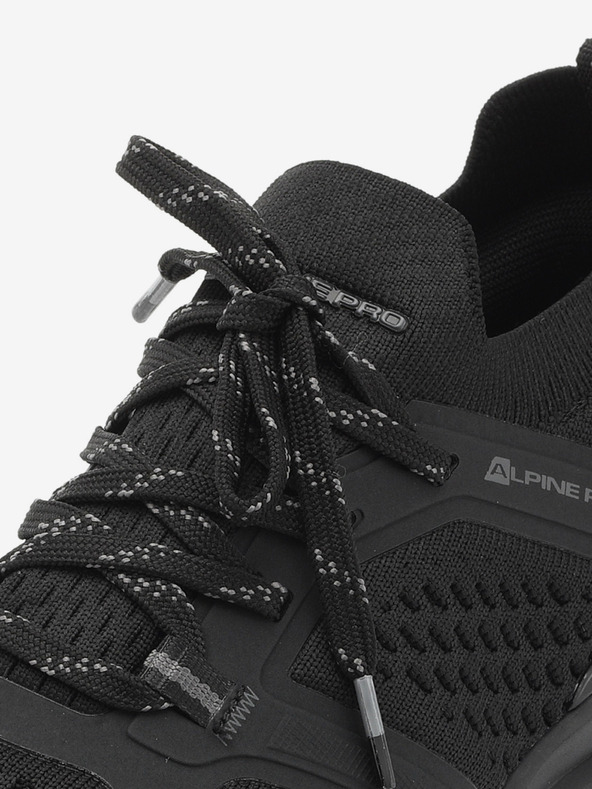 ALPINE PRO Pantofi de oraș ALPINE PRO BUGRE negru
