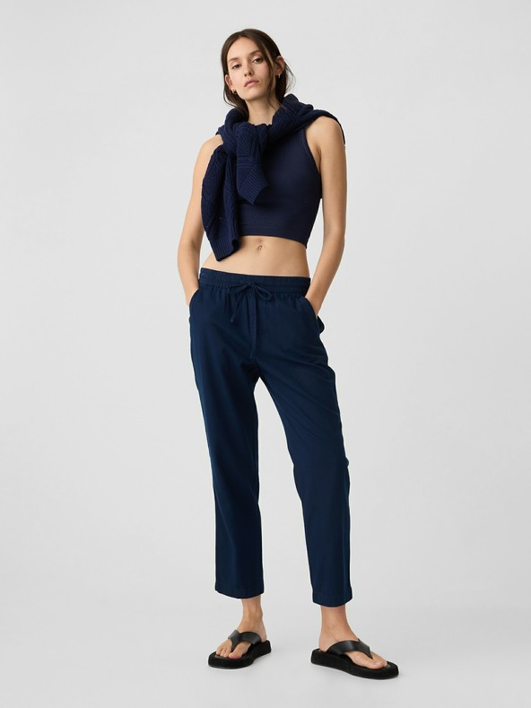 GAP Pantaloni straight scurtați GAP