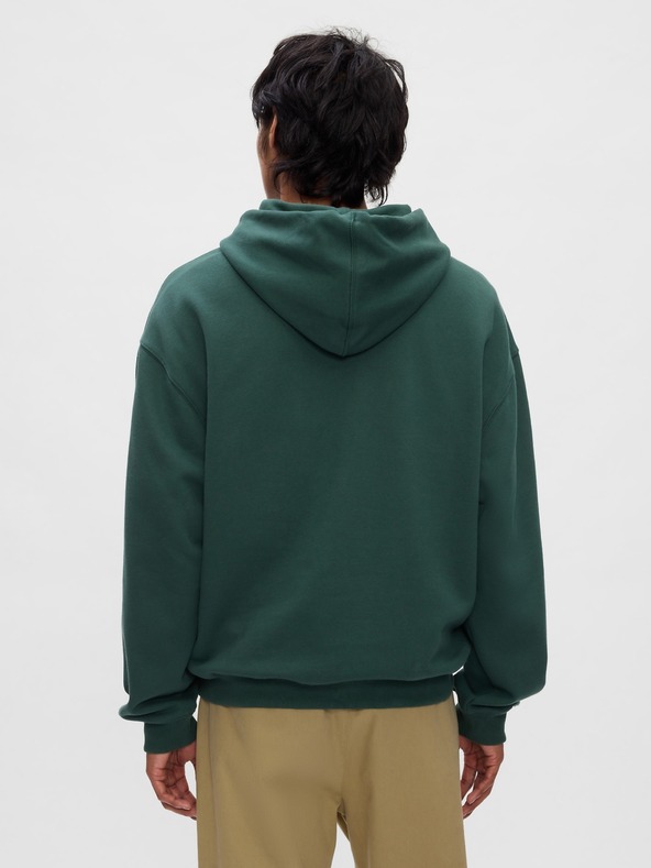 GAP Hanorac oversize Stitch cu logo GAP