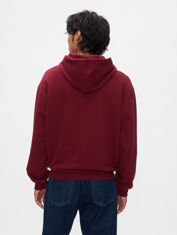 GAP Hanorac oversize Stitch cu logo GAP