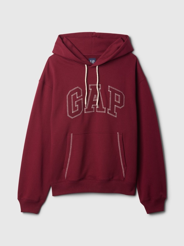 GAP Hanorac oversize Stitch cu logo GAP