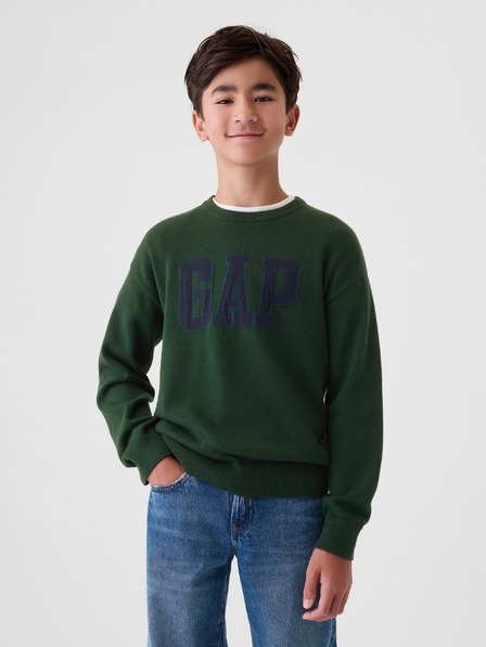 GAP Pulover pentru copii cu logo GAP