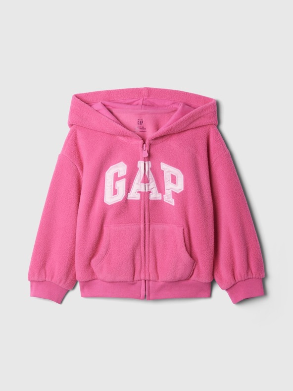 GAP Baby hanorac Pro Fleece cu logo GAP