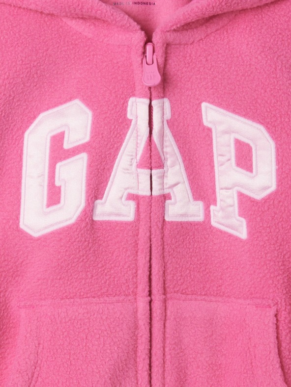 GAP Baby hanorac Pro Fleece cu logo GAP