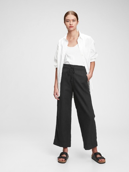 GAP Pantaloni Wide din amestec de in GAP