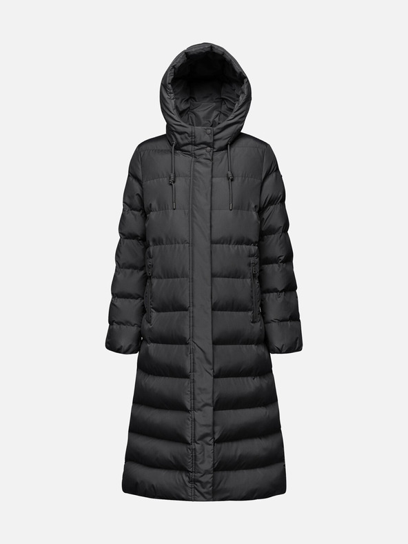 Geox Negru palton pentru femei Geox Anylla