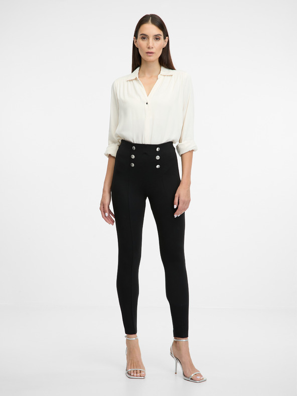 Orsay Pantaloni negri pentru femei ORSAY