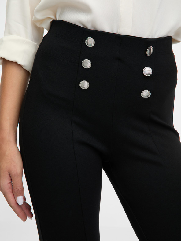 Orsay Pantaloni negri pentru femei ORSAY