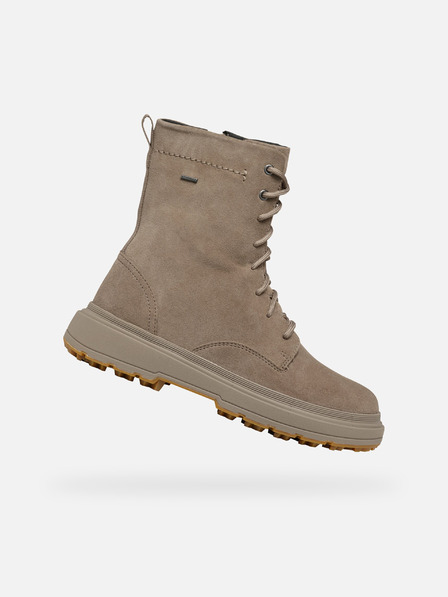 Geox Ghete de gleznă pentru femei Geox Lamidie + Grip Bej Abx