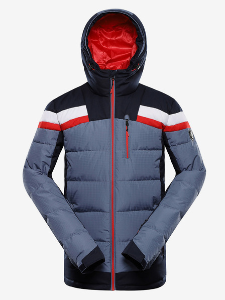 ALPINE PRO Jachetă de schi pentru bărbați, din puf, cu membrană PTX ALPINE PRO FERER