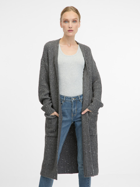 Orsay Cardigan gri pentru femei ORSAY