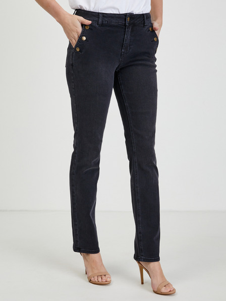 Orsay Blugi negri de damă straight fit ORSAY