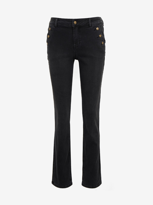 Orsay Blugi negri de damă straight fit ORSAY