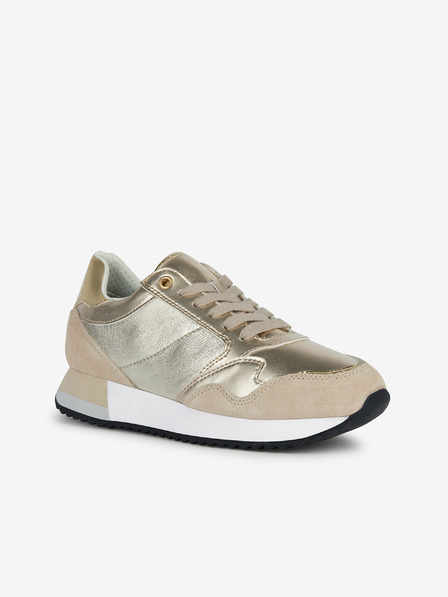 Geox Pantofi sport pentru femei în culoare aurie Geox Doralea