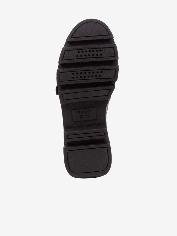 Geox Negru Loafers din piele pentru femei Geox Vilde