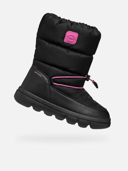 Geox Negru fată pantofi de iarnă Geox Willaboo B A