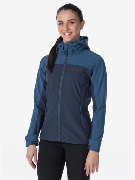 Kilpi Jachetă Softshell pentru femei Kilpi RAVIA albastru închis