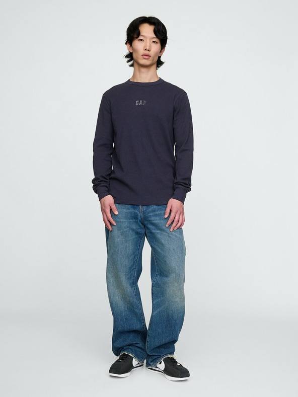 GAP Tricou cu model waffle GAP