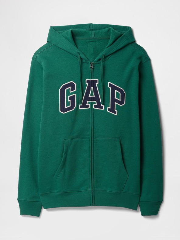 GAP Hanorac cu fermoar cu logo GAP