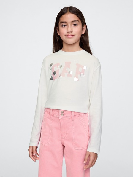 GAP Tricou cu logo pentru copii GAP