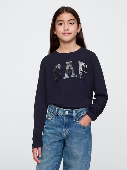 GAP Tricou pentru copii cu logo din paiete GAP