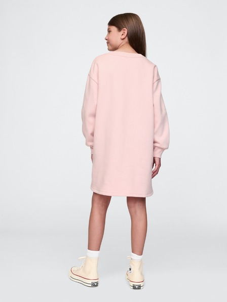 GAP Rochie tip hanorac oversize pentru copii cu logo GAP
