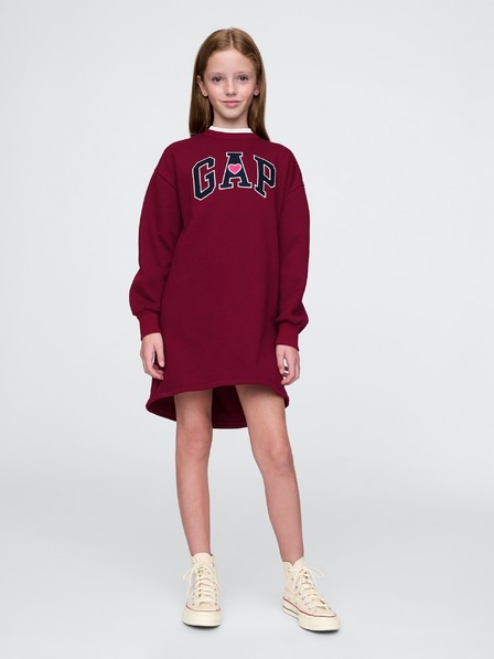 GAP Rochie tip hanorac cu logo pentru copii GAP