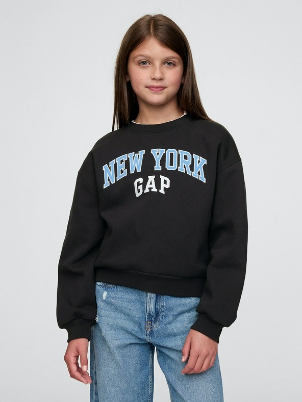 GAP Hanorac oversize pentru copii cu logo GAP