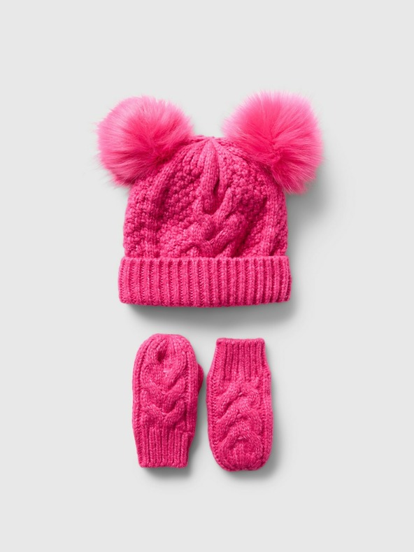 GAP Baby set de căciulă și mănuși GAP