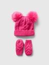 GAP Baby set de căciulă și mănuși GAP
