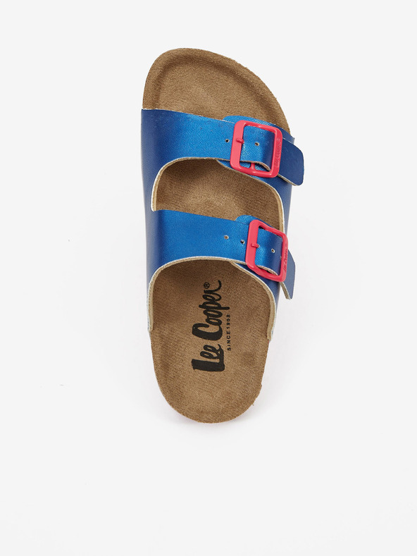 Lee Cooper Papuci pentru fete albaștri Lee Cooper