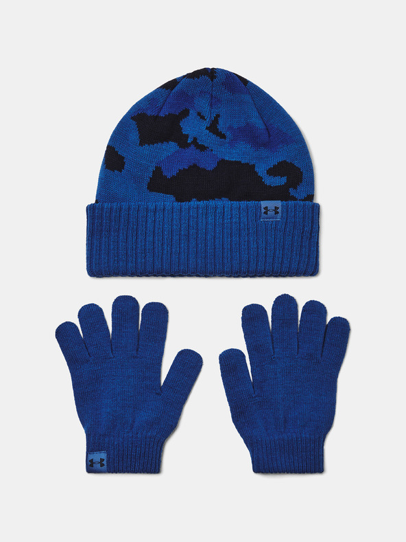 Under Armour Băieți Under Armour B Beanie/Glove Combo-BLU