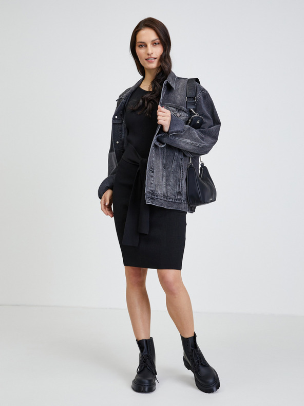 Guess Rochie neagră Guess Annie
