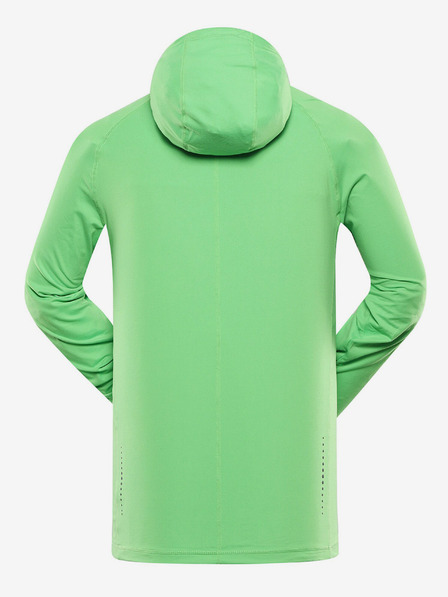 ALPINE PRO Tricou cu uscare rapidă Alpine Pro Izar verde pentru bărbați